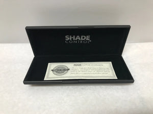 
                  
                    Shade Control Optical Logo Engraved Black Eyeglasses Hard Case | KMOPT-06
                  
                