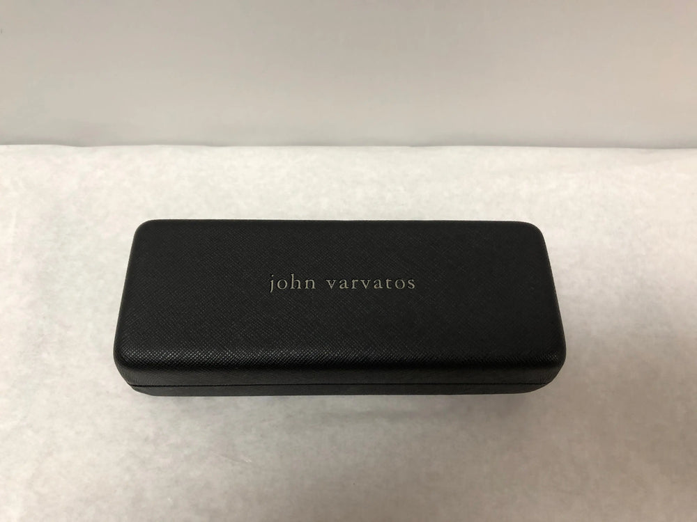 
                  
                    John Varvatos Black, Squared Corners Optical Eyeglasses Hard Case | KMOPT-49
                  
                