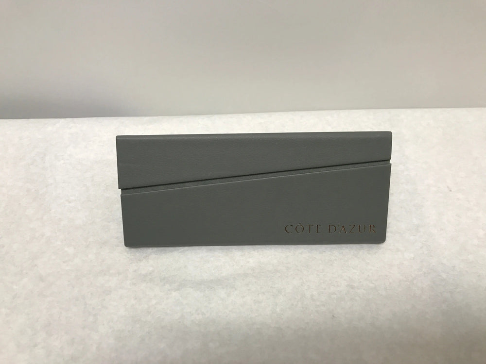 
                  
                    Cote D'azur Gray Foldable Optical Eyeglasses Hard Case | KMOPT-89
                  
                