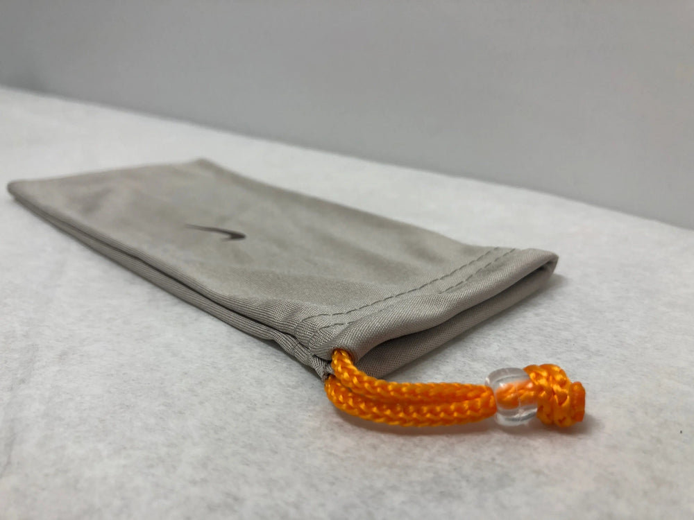
                  
                    Nike Gray w/ Orange Strap Bag Pouch Optical Eyeglass Soft Case | KMOPT-127
                  
                