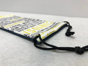 
                  
                    Fossil Key Words Blue Yellow Bag Pouch Optical Eyeglass Soft Case | KMOPT-128
                  
                
