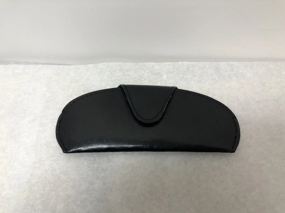 Black Optical Eyeglass Tab Close Soft Case and Storage | KMOPT-131
