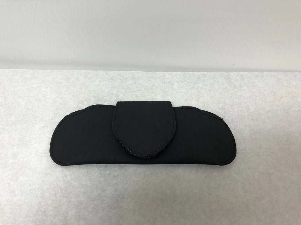 Black Optical Eyeglass Large Tab Close Soft Case and Storage | KMOPT-132