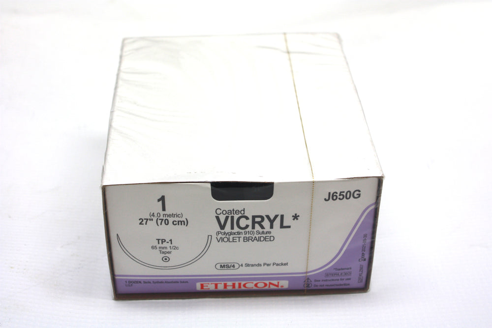 Ethicon Coated Vicryl (Violet Braided) Sutures | KeeboMed