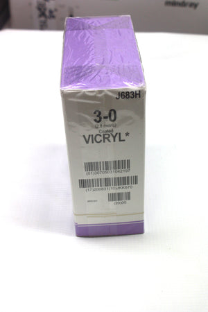 Ethicon Coated Vicryl (Undyed Braided) Sutures | KeeboMed
