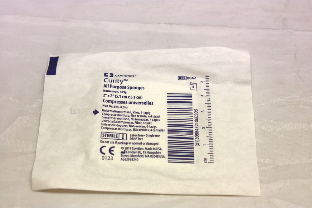 
                  
                    Covidien Curity All Purpose Sponges 2" X 2"
                  
                