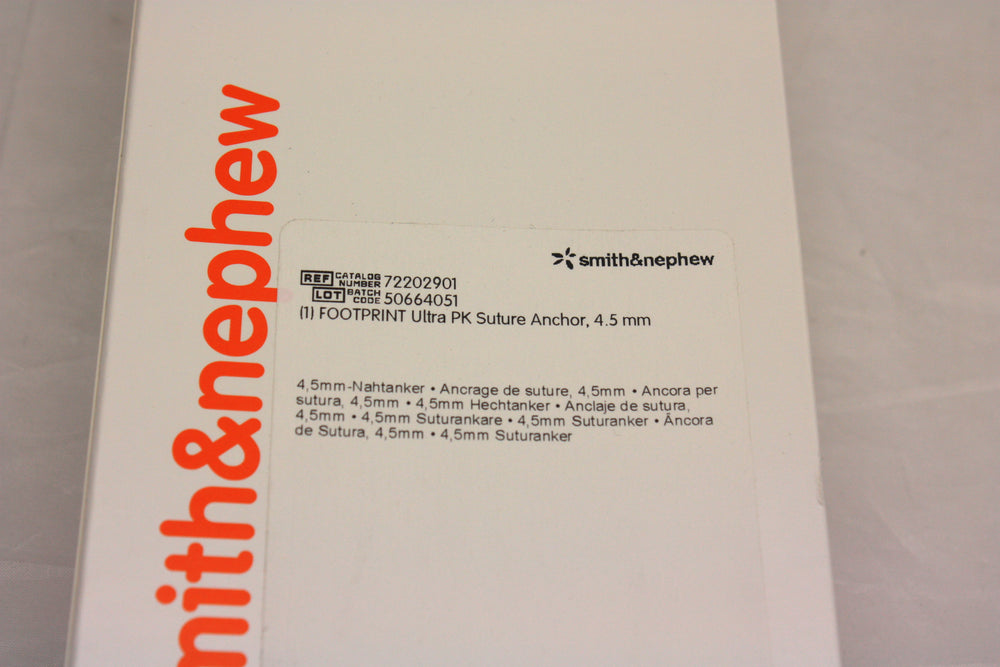 
                  
                    Smith & Nephew Footprint Ultra PK Suture Anchor, 4.5mm
                  
                