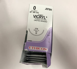 
                  
                    Ethicon Coated Vicryl (Undyed Braided) Sutures 2/0
                  
                