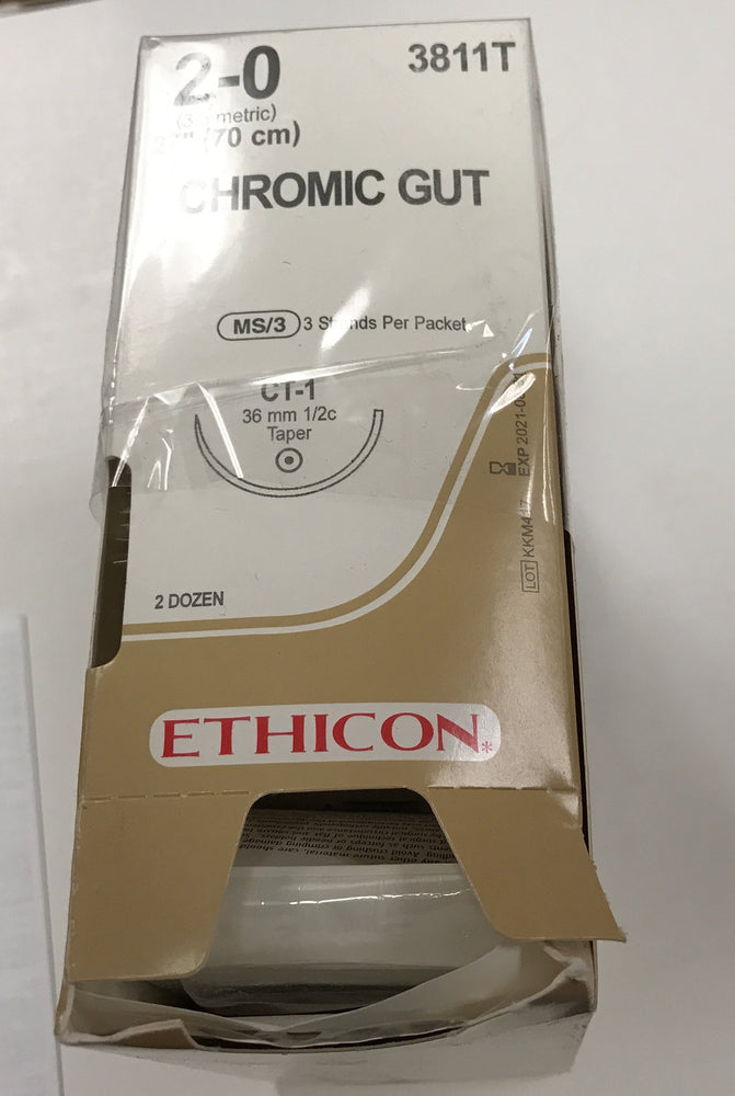 
                  
                    Copy of Ethicon Coated Vicryl (Undyed Braided) Sutures 3/0
                  
                