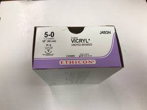 
                  
                    Ethicon Coated Vicryl (Violet Braided) Sutures- (Choice of sizes below)
                  
                