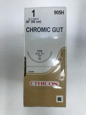 
                  
                    Ethicon Chromic Gut Sutures
                  
                