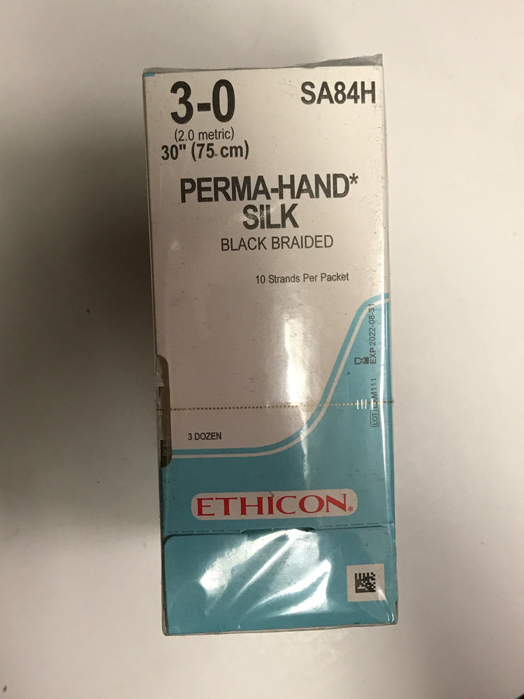 
                  
                    Ethicon Perma-Hand Silk Braided Sutures
                  
                