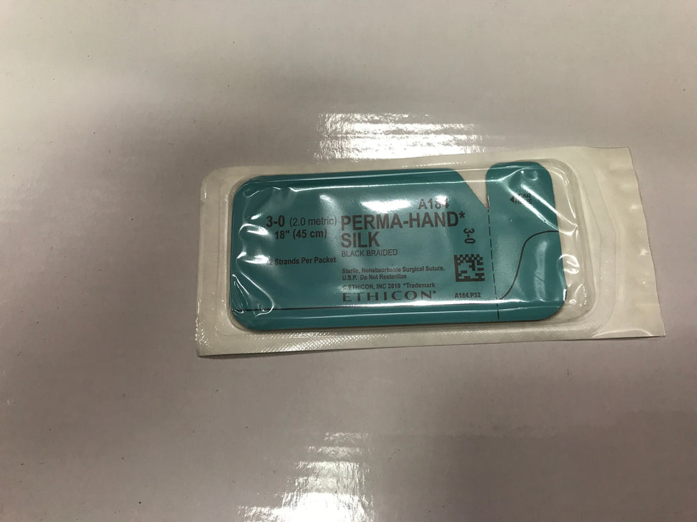 
                  
                    Ethicon Perma-Hand Braided Sutures
                  
                