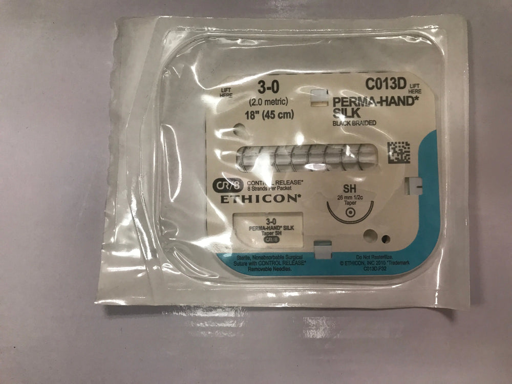 
                  
                    Ethicon Perma-Hand Braided Sutures
                  
                
