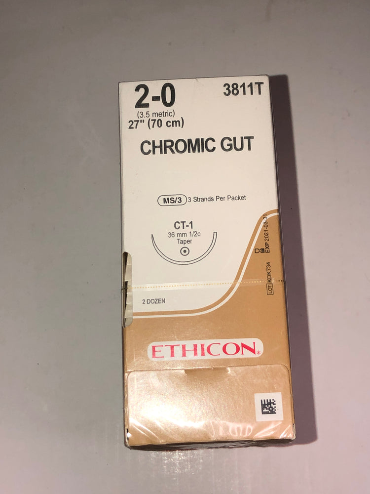 
                  
                    Ethicon Chromic Gut Sutures
                  
                