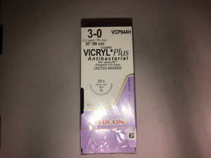 
                  
                    Ethicon Coated Vicryl (Undyed Braided) Sutures 2/0
                  
                
