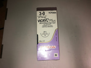 
                  
                    Ethicon Coated Vicryl (Undyed Braided) Sutures 2/0
                  
                