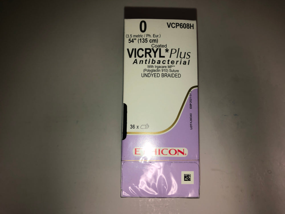 
                  
                    Ethicon Coated Vicryl (Undyed Braided) Sutures 2/0
                  
                