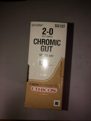
                  
                    Ethicon Chromic Gut Sutures
                  
                
