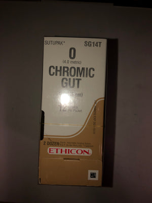 
                  
                    Ethicon Chromic Gut Sutures
                  
                