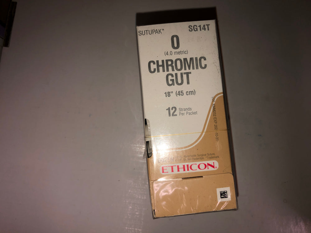 
                  
                    Ethicon Chromic Gut Sutures
                  
                