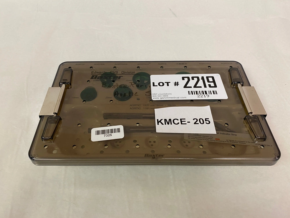 
                  
                    Baxter-Edwards Perimount Aortic Valve Tissue Sizers Tray 1161 19-31mm | KMCE-205
                  
                
