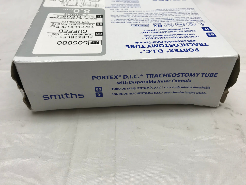 
                  
                    PORTEX D.I.C. Tracheostomy Tubes (8.0mm)
                  
                