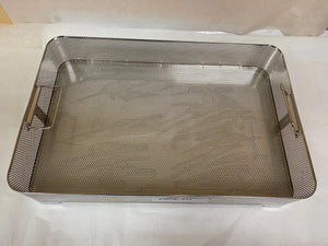 
                  
                    Large Metal Sterilization Tray with Handles 23x15 | KMCE-210
                  
                
