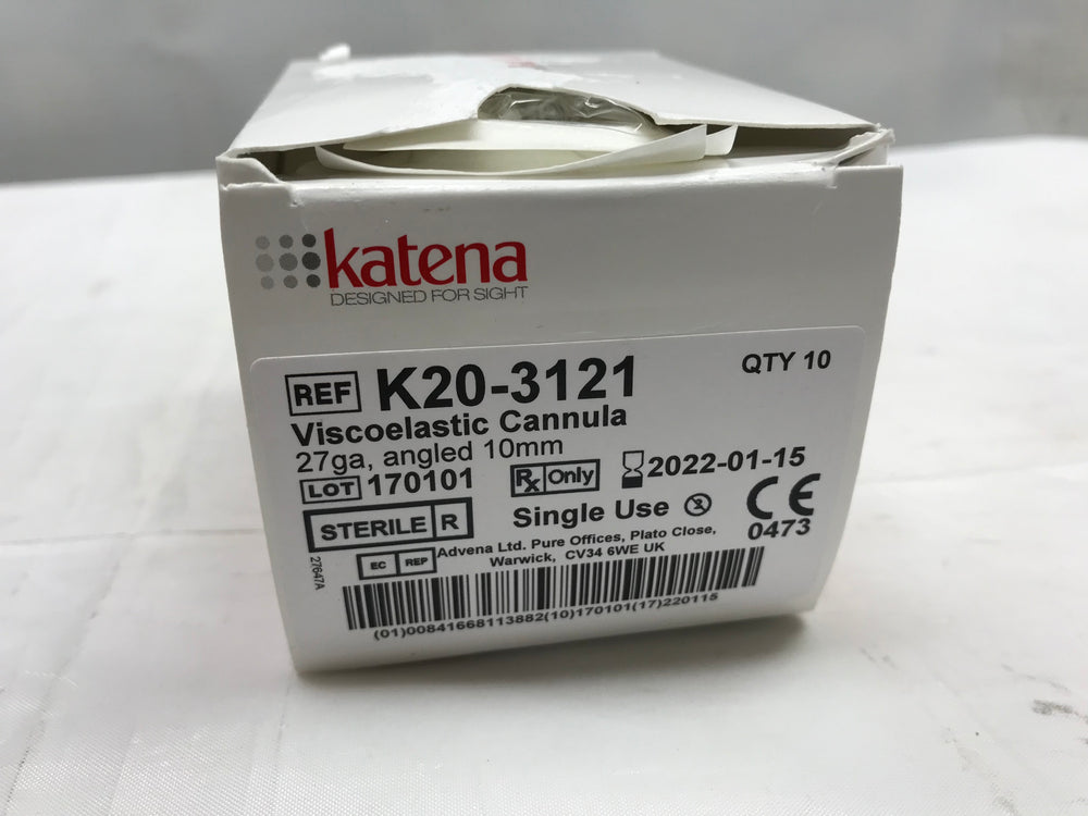 
                  
                    Katena 27 Gauge Viscoelastic Cannula
                  
                