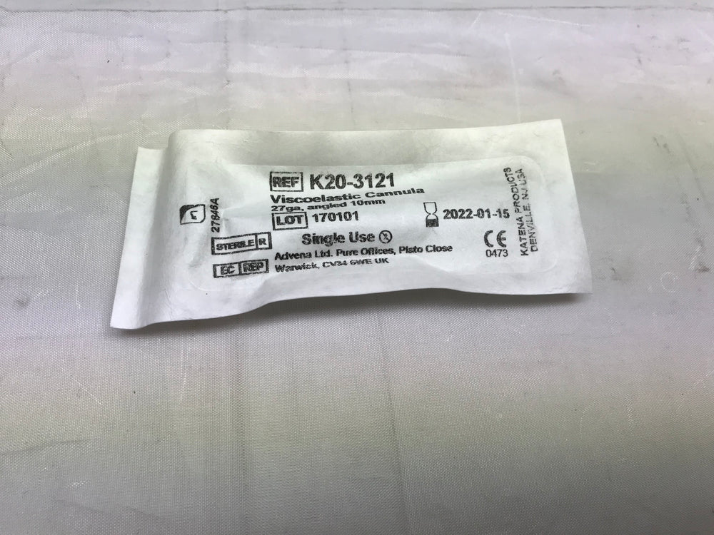 
                  
                    Katena 27 Gauge Viscoelastic Cannula
                  
                