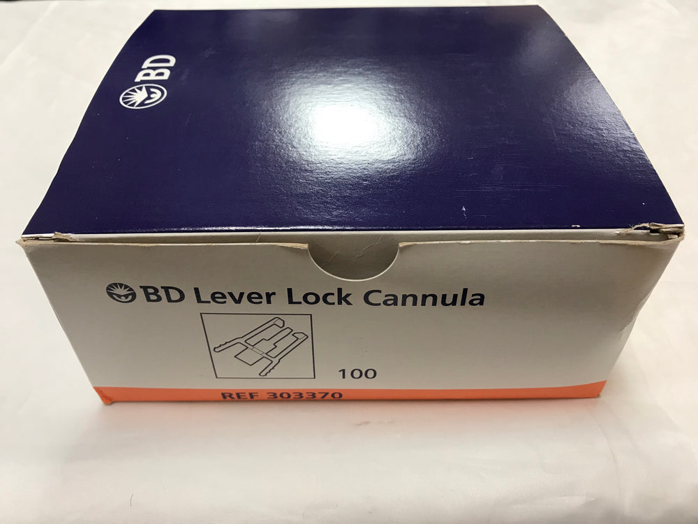 BD Lever Lock Cannula