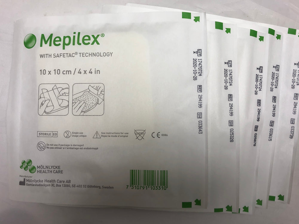
                  
                    Mepilex With Safetac Technology 10 x 10 cm
                  
                