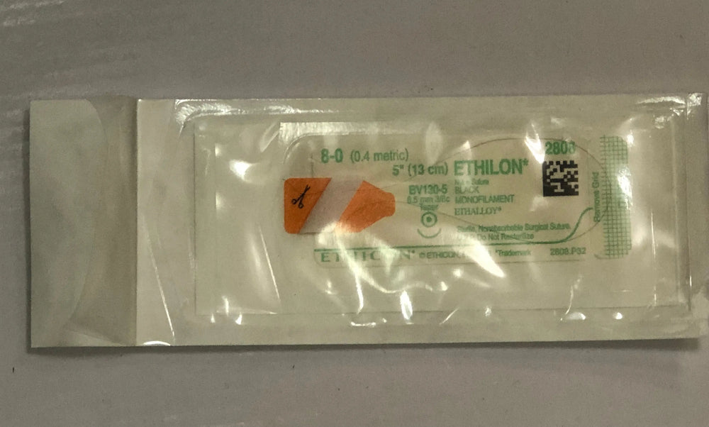 
                  
                    Ethicon Ethilon Black Monofilament Nylon Sutures
                  
                