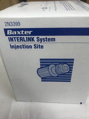 
                  
                    Baxter Interlink Injection Site Box
                  
                