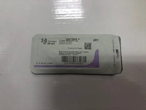 
                  
                    Ethicon Coated Vicryl Sutures, Violet Braided
                  
                