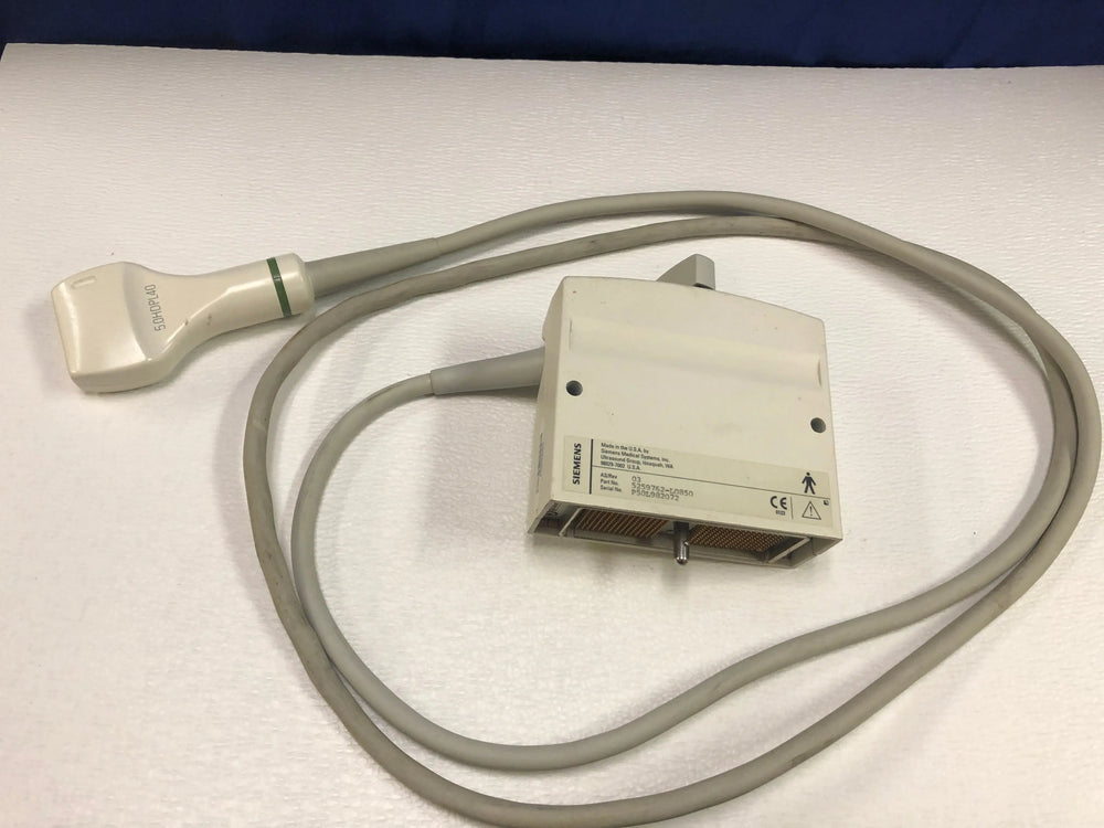 
                  
                    Used Siemens 5.0HDPL40 Linear Array Probe for Sonoline Elegra ultrasound systems | KeeboMed 
                  
                