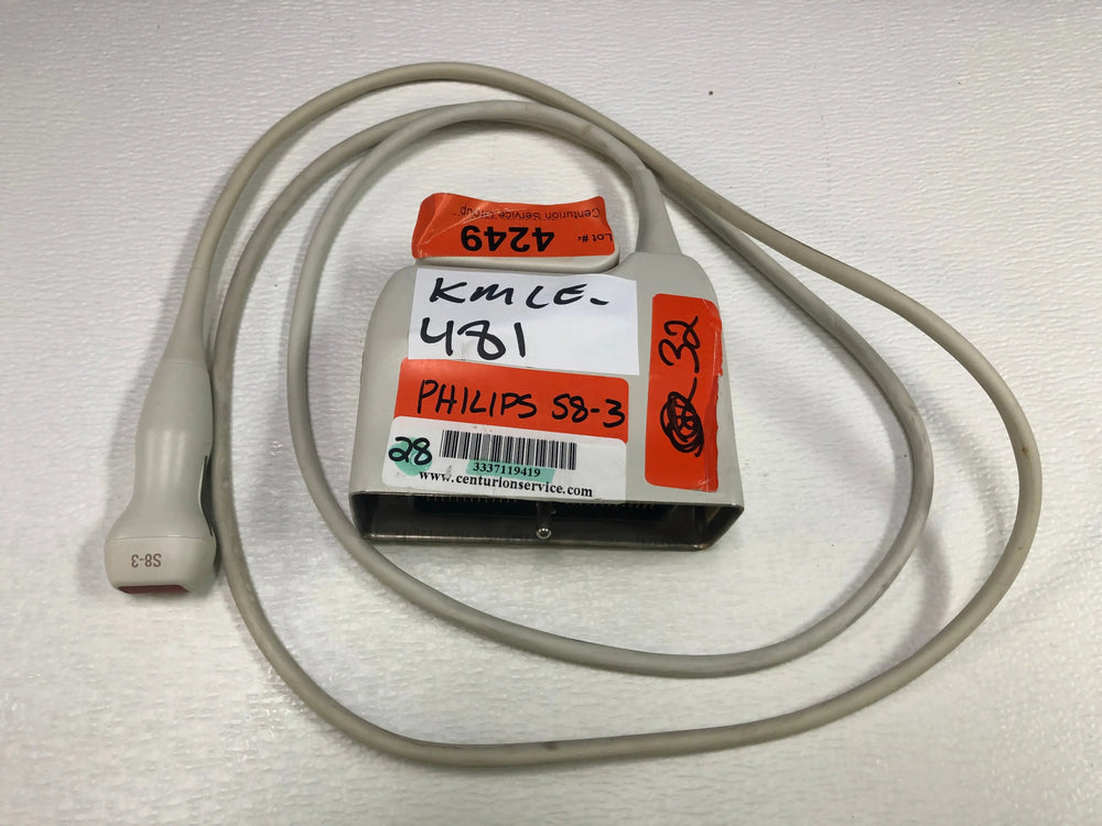 Preowned Philips S8-3 Phased Array Probe | KeeboMed Ultrasound Transducers