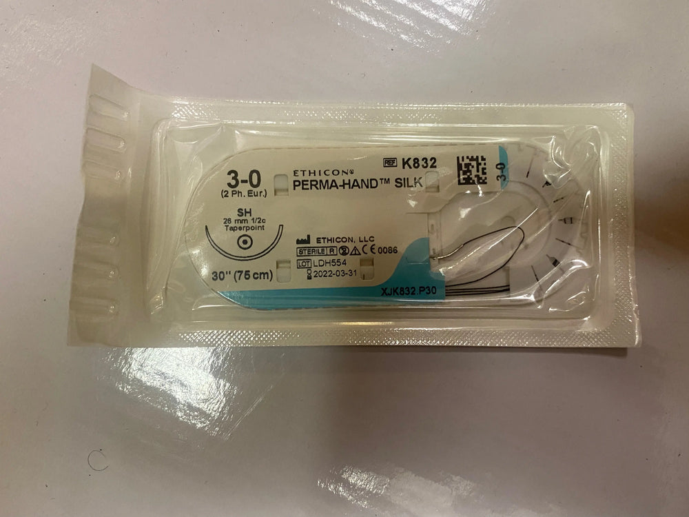 
                  
                    Ethicon Perma-Hand Braided Sutures
                  
                