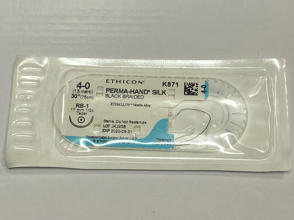 
                  
                    Ethicon Perma-Hand Braided Sutures
                  
                