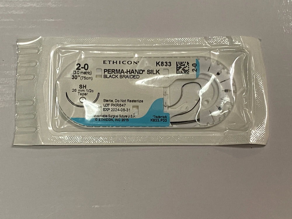 
                  
                    Ethicon Perma-Hand Braided Sutures
                  
                