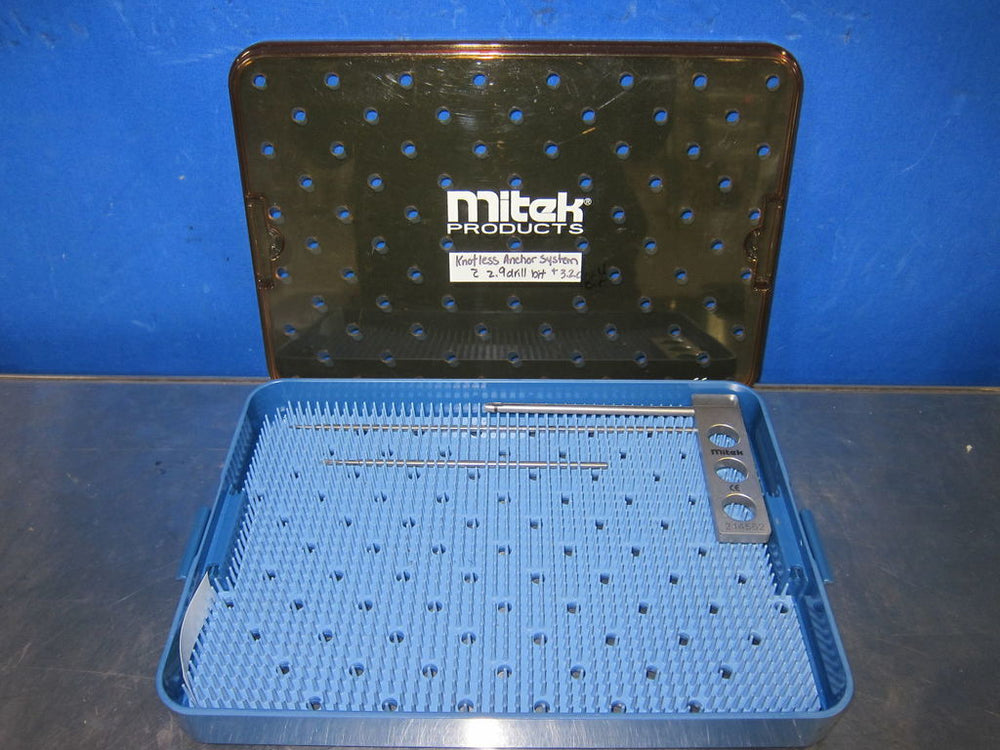 MITEK 214562 Knotless Anchor Systems, w/ Drill Bit