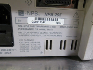 
                  
                    Nellcor Puritan Bennett NPB-295 Pulse Oximeter
                  
                