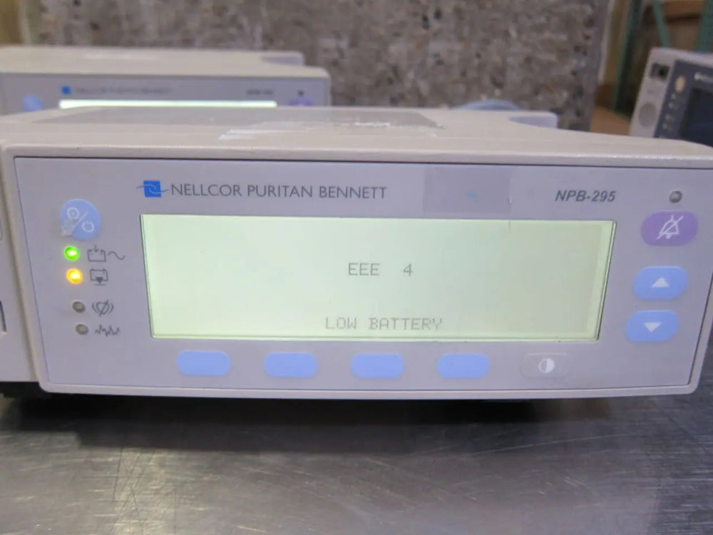 
                  
                    Nellcor Puritan Bennett NPB-295 Pulse Oximeter
                  
                
