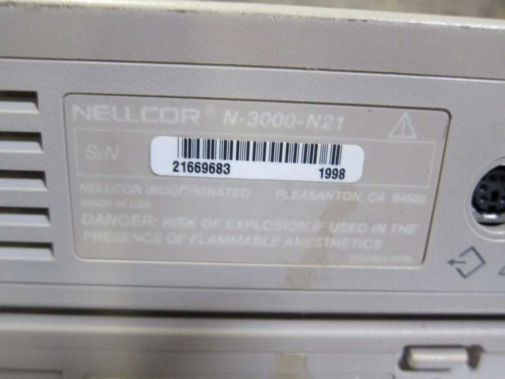 
                  
                    Nellcor Symphony N-3000 Monitor Tower
                  
                