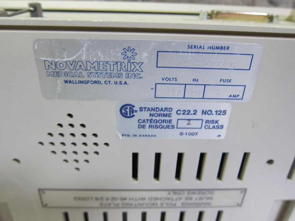 
                  
                    Novametrix 515A Pulse Oximeter
                  
                