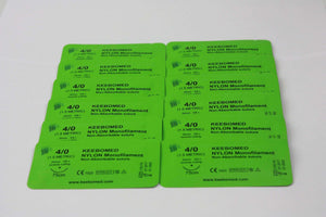 
                  
                    Bulk Quantity 10 Boxes - Surgical Sutures Nylon Monofilament | KeeboMed
                  
                