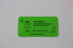 
                  
                    Bulk Quantity 10 Boxes - Surgical Sutures Nylon Monofilament | KeeboMed
                  
                