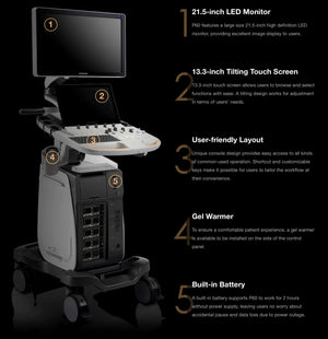 
                  
                    SonoScape P60 Trolley Color Doppler
                  
                