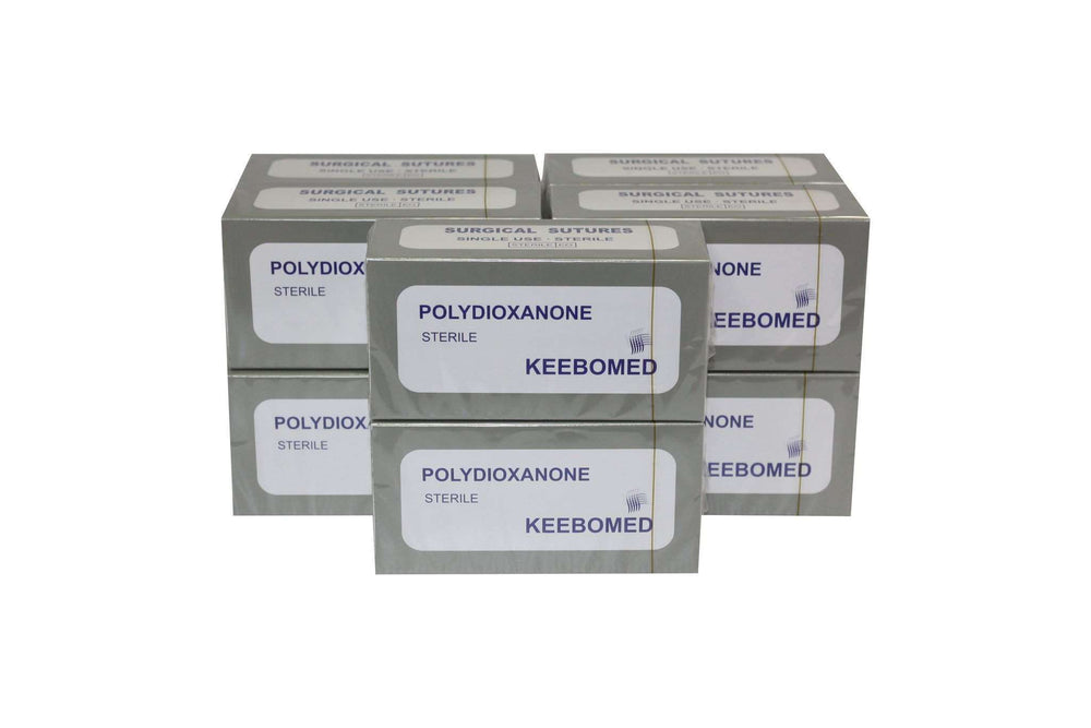 Lots of 10 Boxes - Polydioxanone PDS PDO | KeeboMed Surgical Sutures