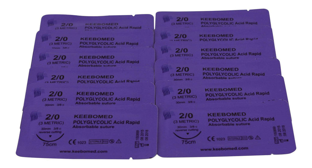
                  
                    PGAR Polyglycolic Acid Rapid Surgical Sutures | KeeboMed
                  
                